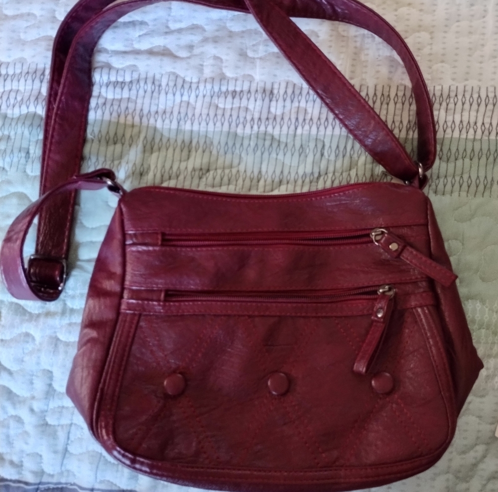Burgundy Handbag